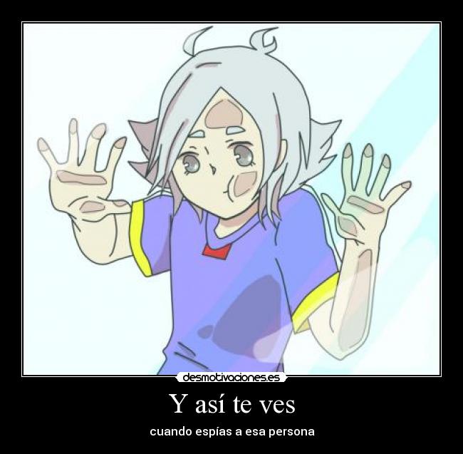 carteles fubuki shirou iazuma eleven anime manga otaku fan art desmotivaciones