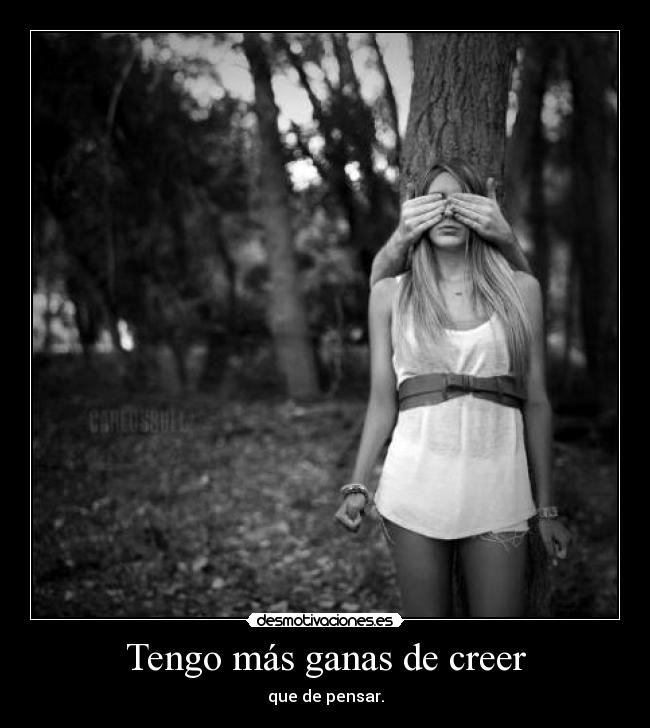 Tengo más ganas de creer - 