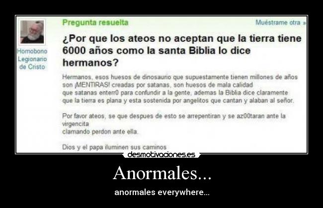 Anormales... -