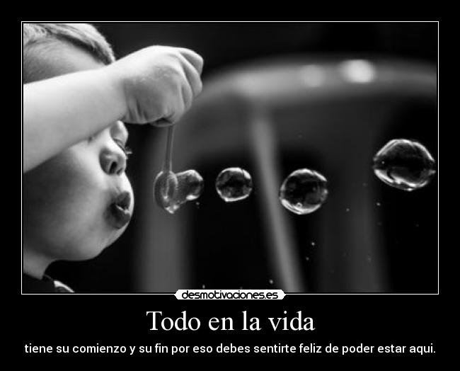 Todo en la vida -