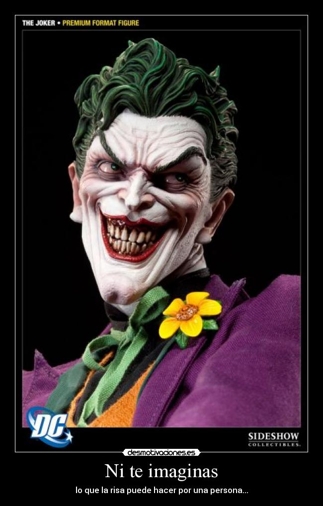 Ni te imaginas - lo que la risa puede hacer por una persona...