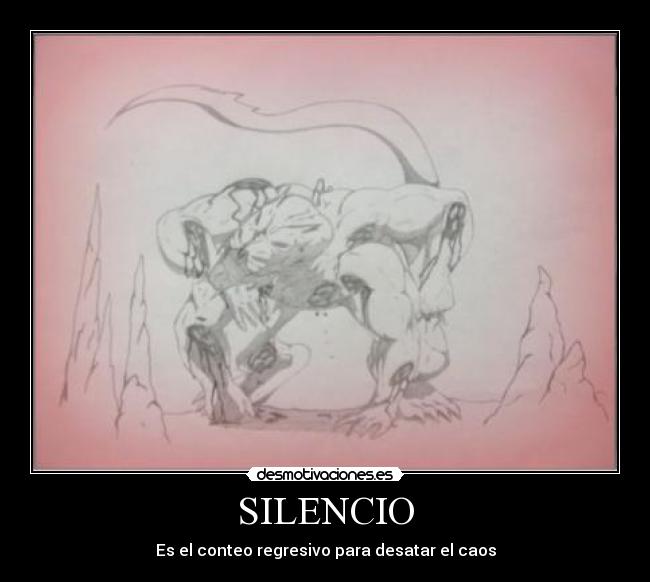 carteles silencio tengo idea por que achica imagen thefallenone desmotivaciones