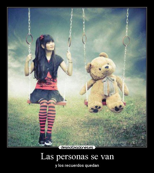 Las personas se van - 