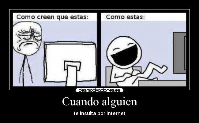 Cuando alguien -