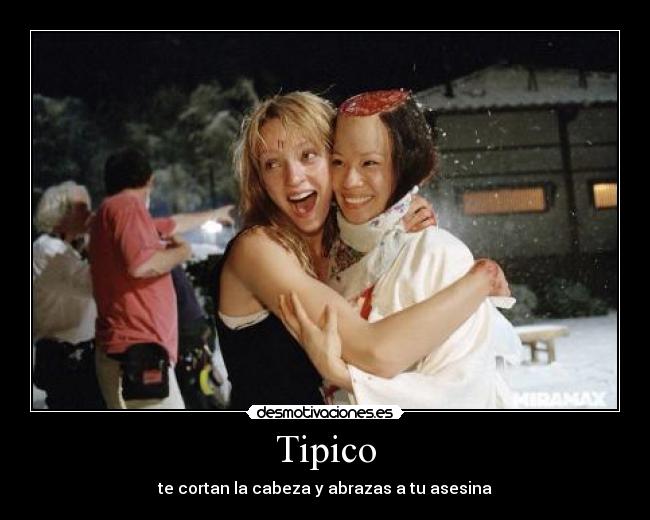 Tipico - te cortan la cabeza y abrazas a tu asesina