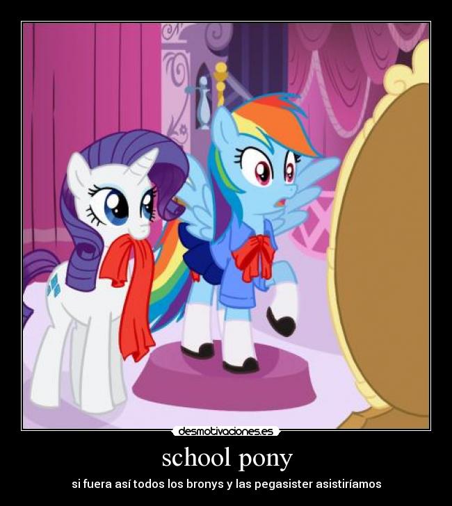 school pony - 