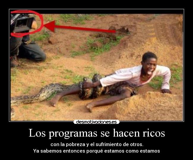 Los programas se hacen ricos -