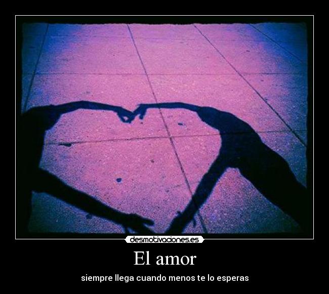El amor -