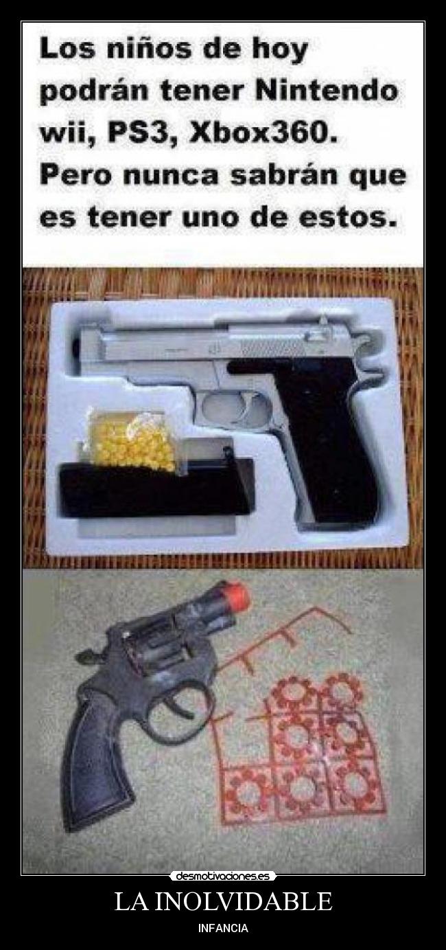 LA INOLVIDABLE - INFANCIA