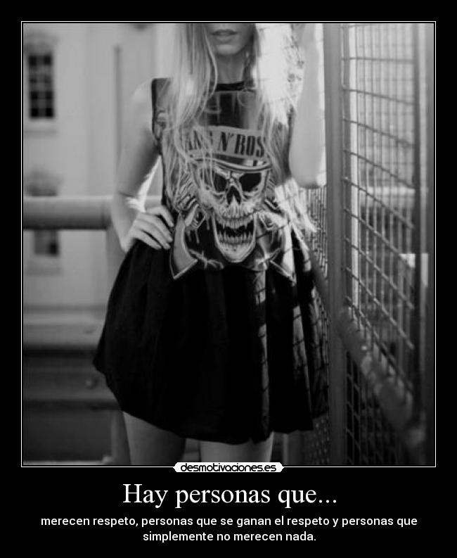 Hay personas que... -