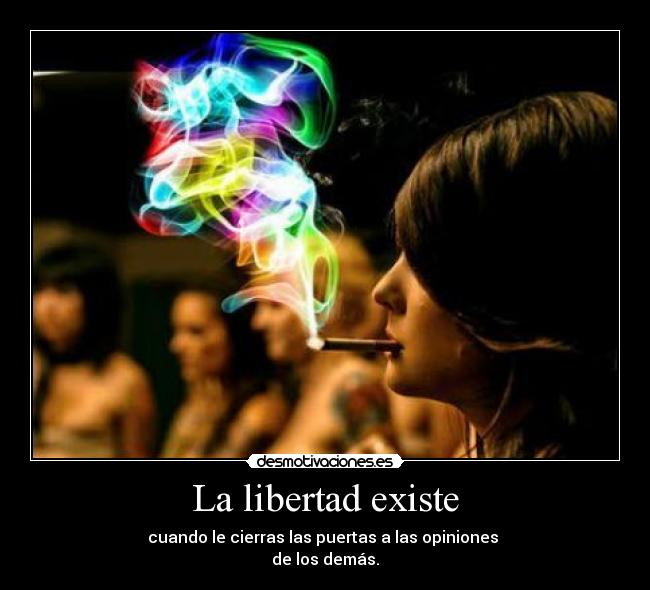 carteles libertad libertad desmotivaciones