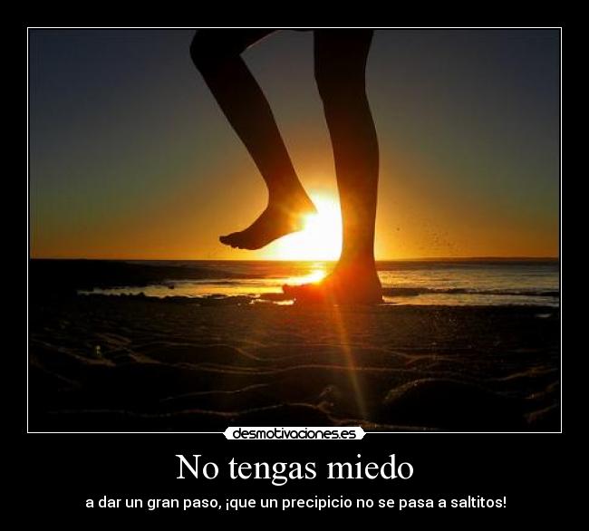 carteles miedo miedo desmotivaciones