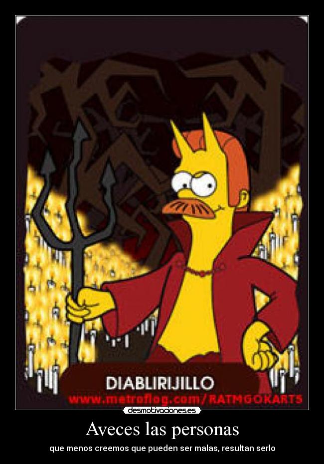 Aveces las personas - 