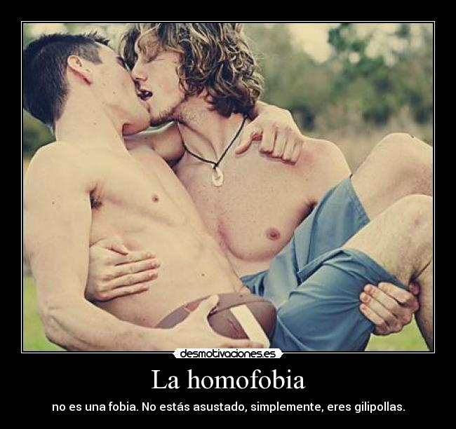 La homofobia -