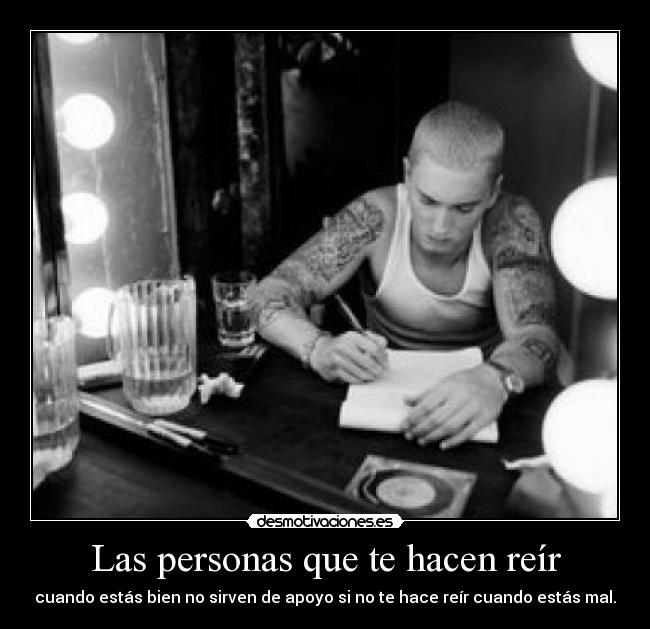 Las personas que te hacen reír - 