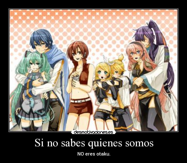 Si no sabes quienes somos - 