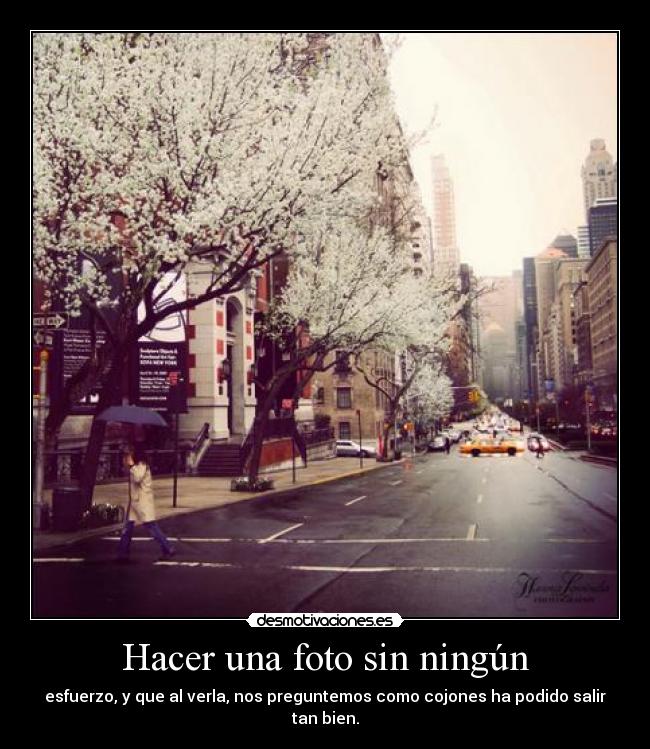 Hacer una foto sin ningún - 