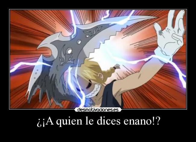 ¿¡A quien le dices enano!? - 