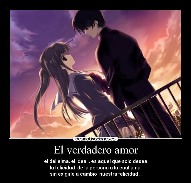 El verdadero amor -