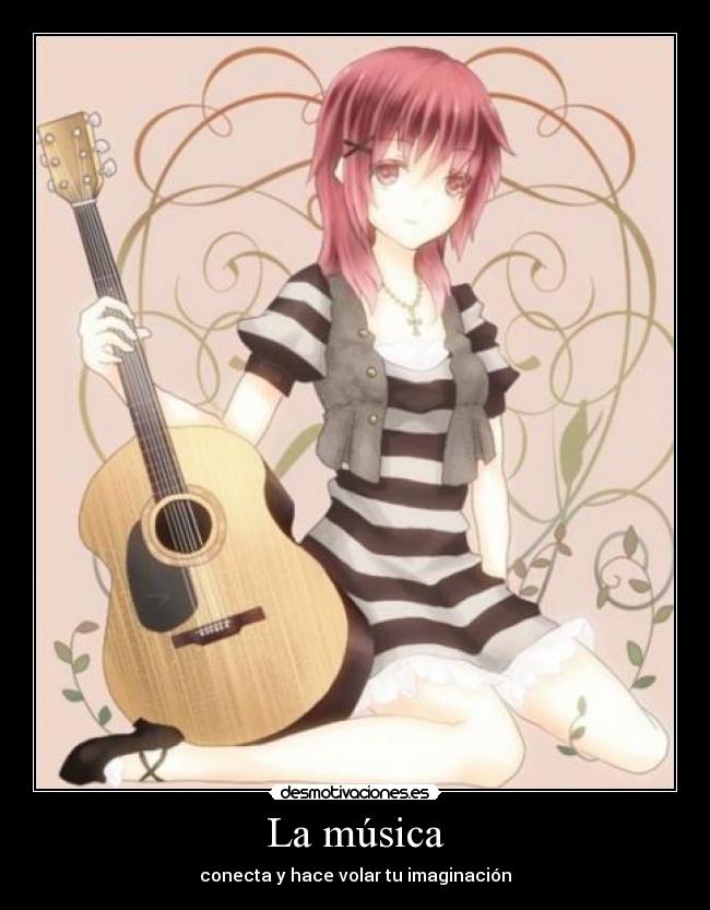 La música - conecta y hace volar tu imaginación