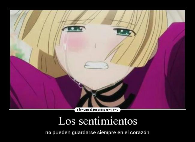 Los sentimientos -