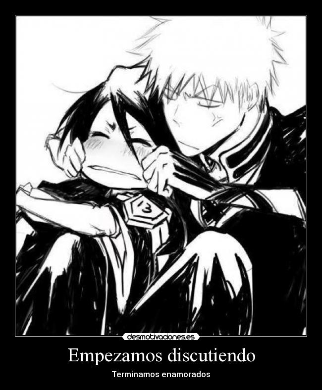 Empezamos discutiendo -