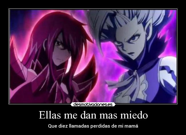 Ellas me dan mas miedo - Que diez llamadas perdidas de mi mamá