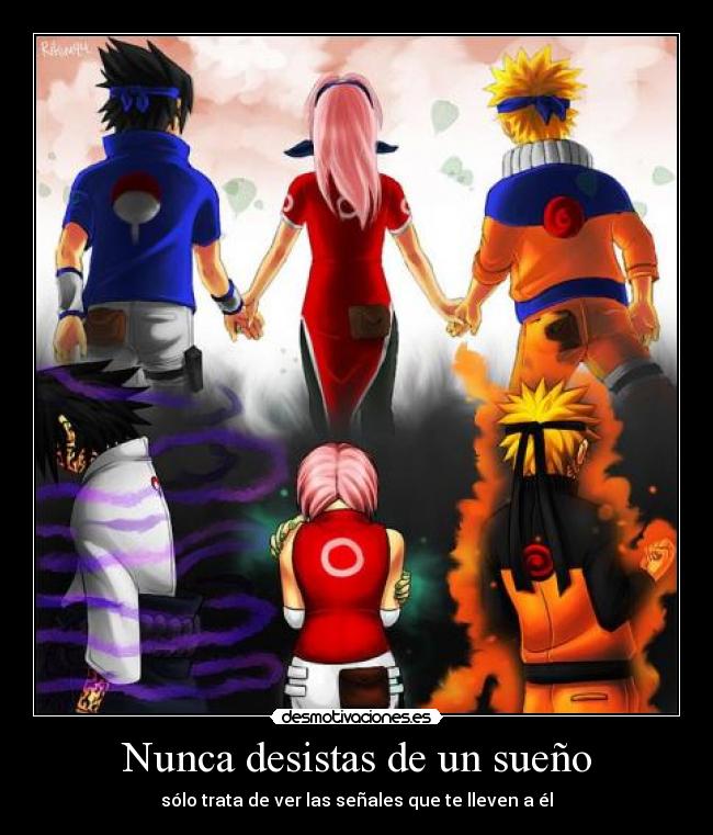 Nunca desistas de un sueño -