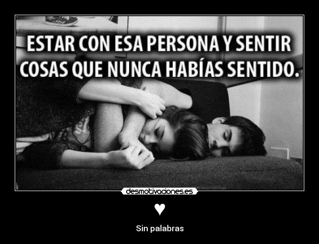 ♥ - Sin palabras