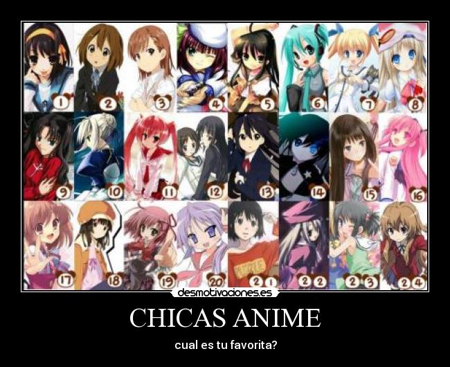 CHICAS ANIME -