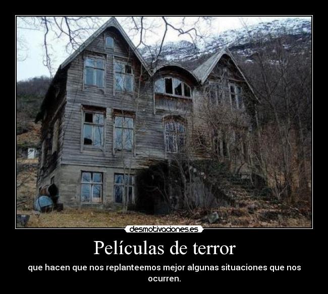 Películas de terror - 