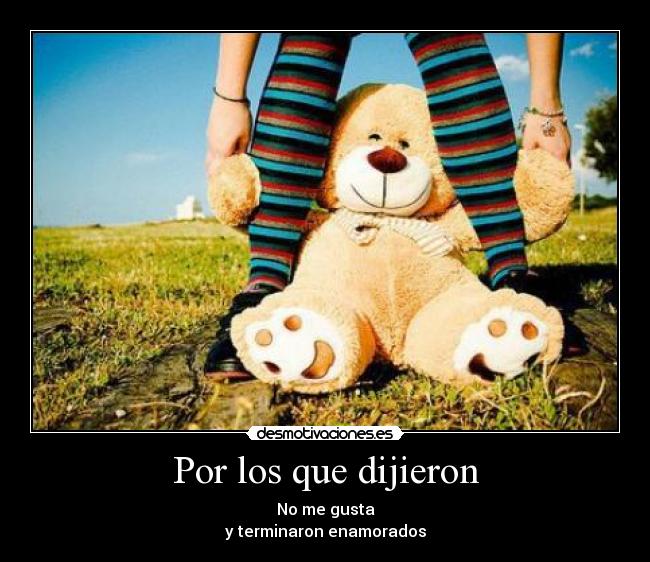 Por los que dijieron -