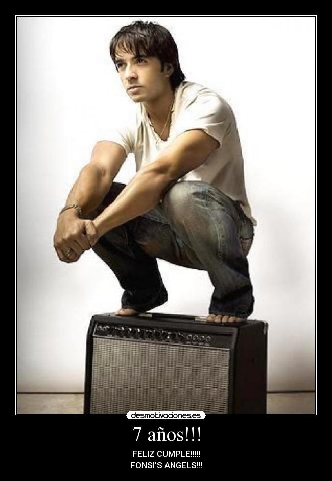 7 años!!! - FELIZ CUMPLE!!!!!
FONSIS ANGELS!!!