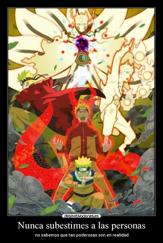 Nunca subestimes a las personas -