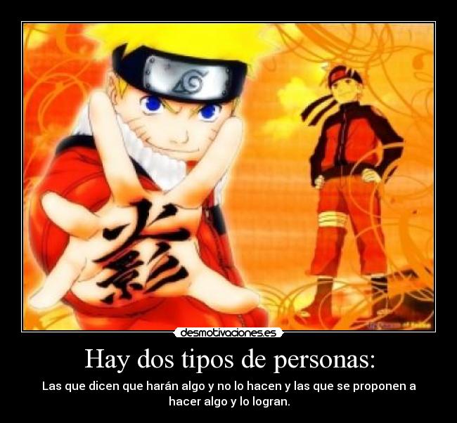 Hay dos tipos de personas: - 