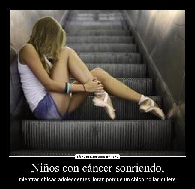 carteles ninos con cancer desmotivaciones