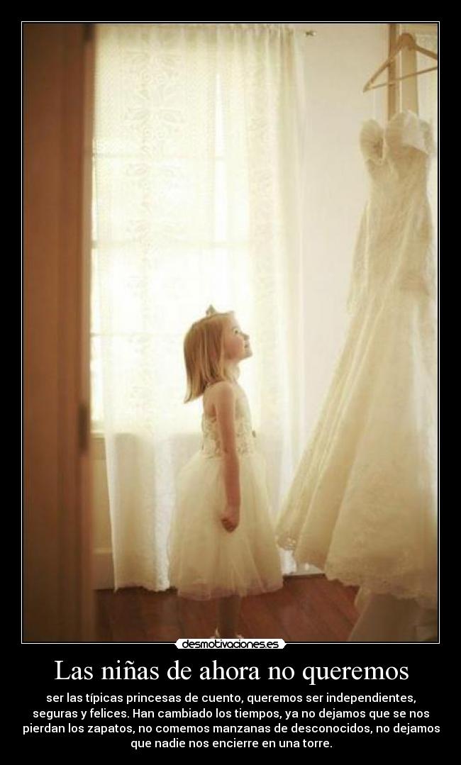 Las niñas de ahora no queremos - 