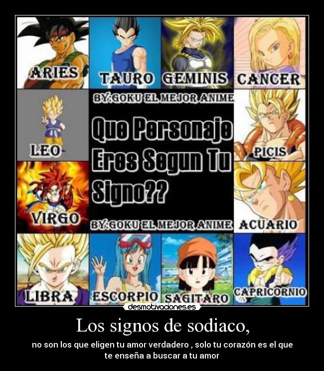 Los signos de sodiaco, - no son los que eligen tu amor verdadero , solo tu corazón es el que
te enseña a buscar a tu amor