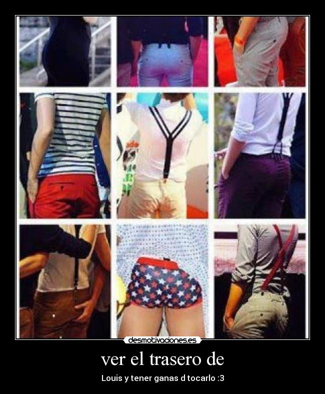 carteles trasero louis tomlison one direction desmotivaciones