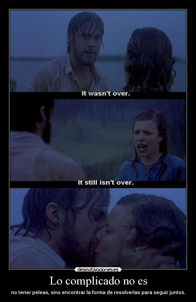 Lo complicado no es - 