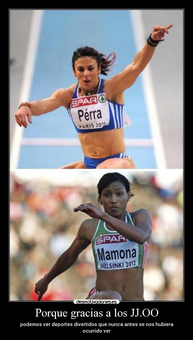 Porque gracias a los JJ.OO - 