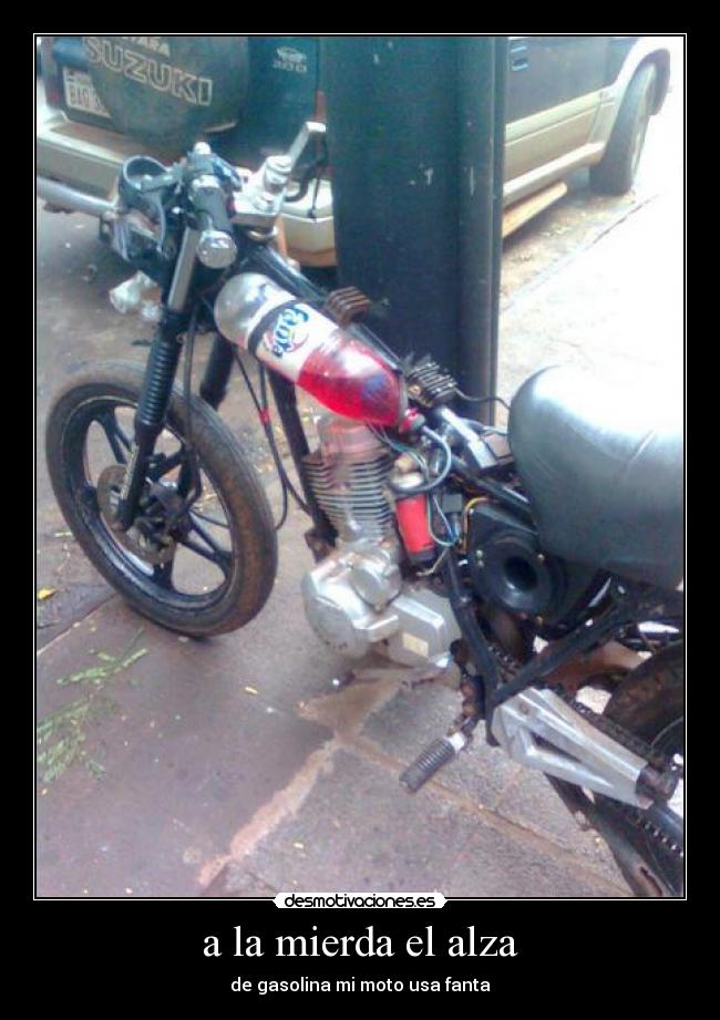 a la mierda el alza -