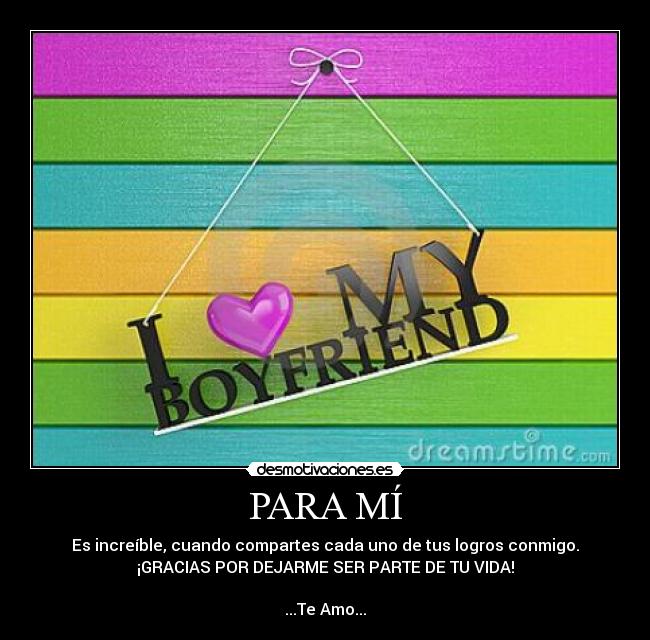 carteles para increible cuando compartes cada uno tus logros conmigo desmotivaciones