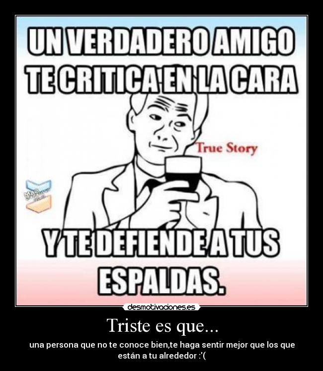 Triste es que... - 
