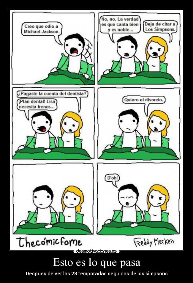 Esto es lo que pasa -