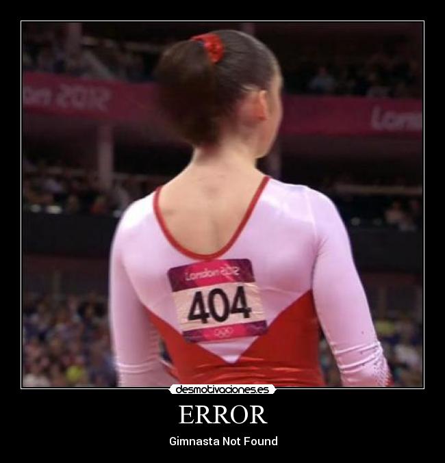 ERROR - Gimnasta Not Found
