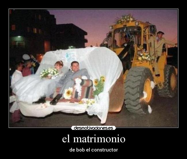 el matrimonio - de bob el constructor