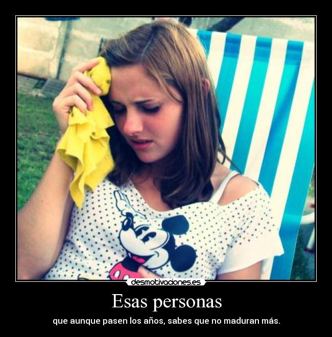 Esas personas -