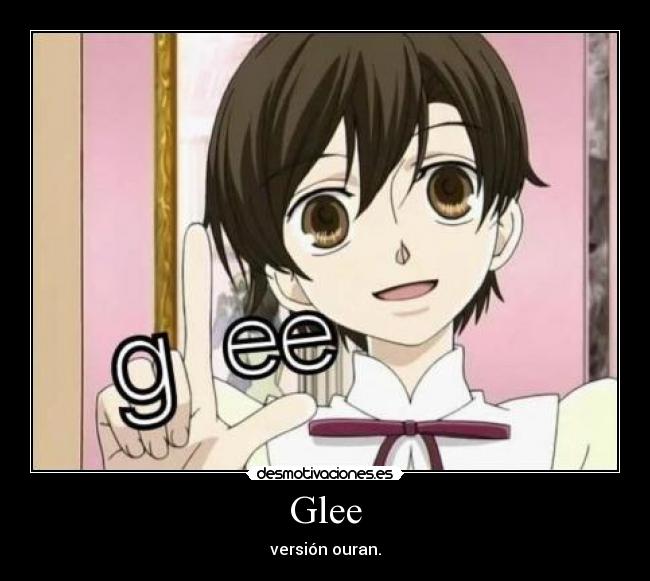 Glee - versión ouran.
