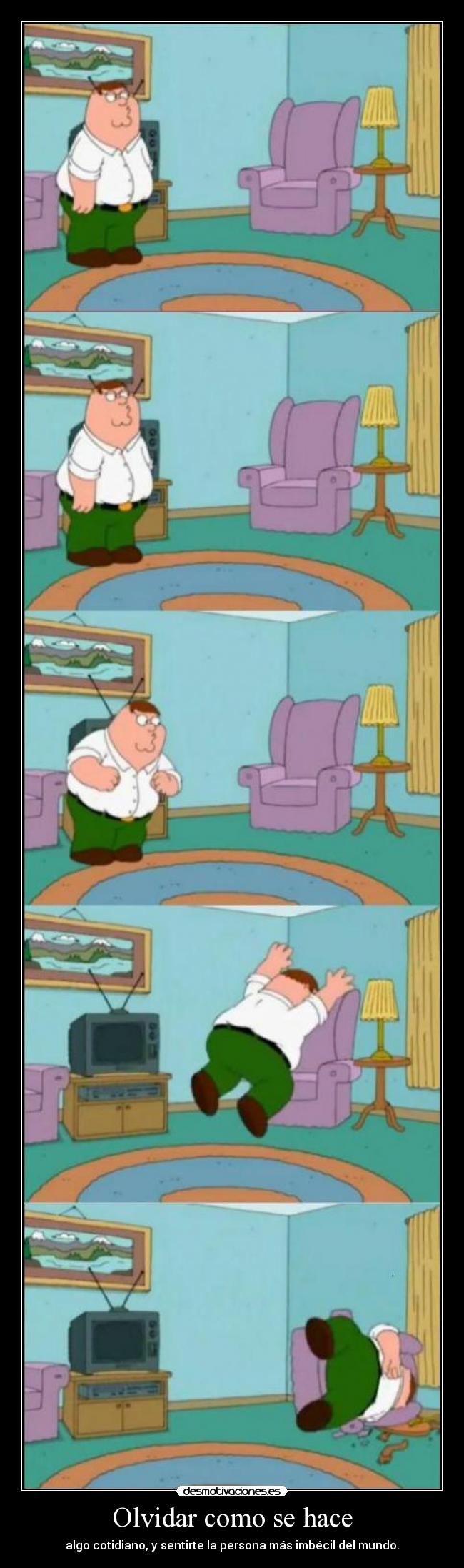 Olvidar como se hace - 